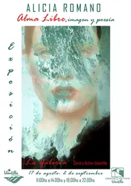 Cartel Exposición Alicia Romano