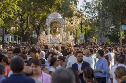 Bajada de la Cinta por Manuel Siurot