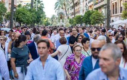 Traslado de la Patrona al Santuario