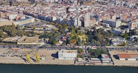 Nave Expofrisa, en primer plano de la panorámica