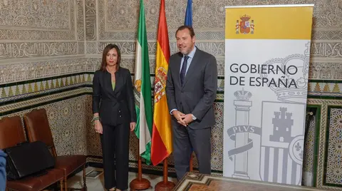 Óscar Puente y Rocío Díaz