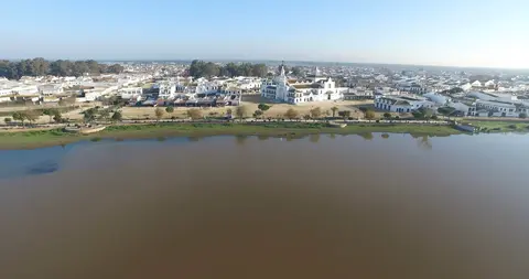 Panorámica de la Marisma del Rocío, que sufre una grave colmatación