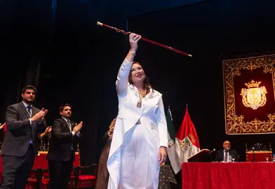 Rocío Moreno, tras su toma de posesión