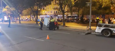 Zona del sucesos en el Molino de la Vega