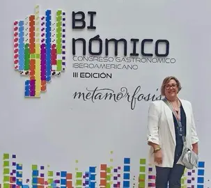 Mónica Rossi, en el último Binómico