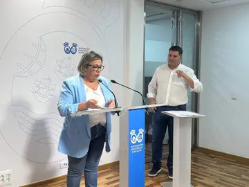 Rueda de prensa en la Diputación