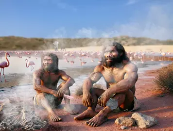 Recreación de la vida en Doñana (Galán. END)