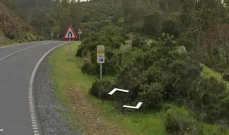 Carretera del accidente