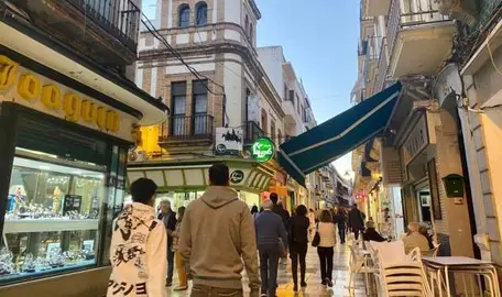 Centro comercial abierto de Huelva