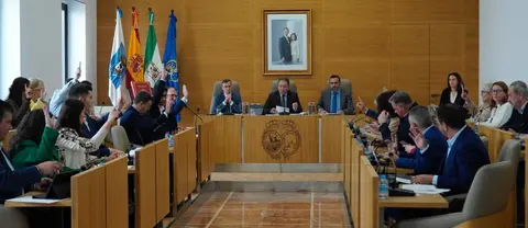 Un momento del Pleno