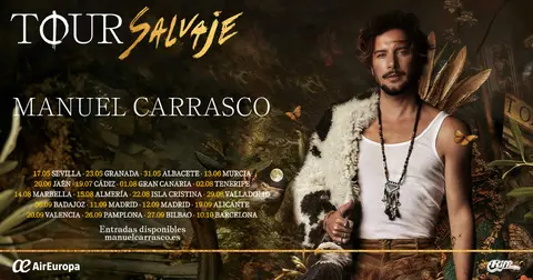 Cartel de la nueva gira