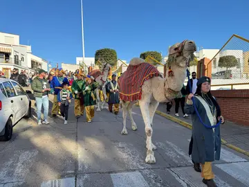 Pajes Reales en las calles de Aljaraque