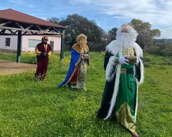Llegada de los Reyes Magos del pasado año