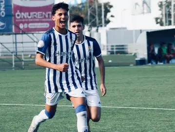 El Hamdouni, prometedor canterano del Recreativo.