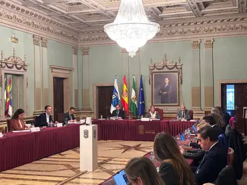 Pilar Miranda preside el Pleno