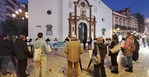 Acto homenaje celebrado frente a la Concepción