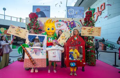 Concurso de disfraces en Holea del pasado año