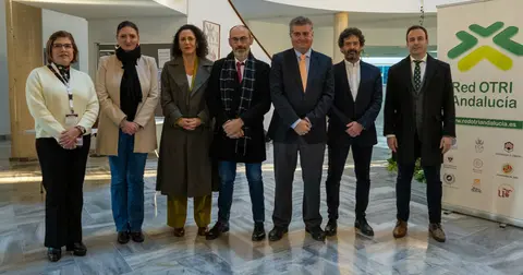 Un momento del encuentro en la UHU