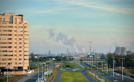 Viviendas cercanas al polo químico