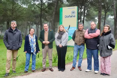 Visita del PP a Hinojos