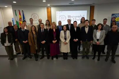 Foto de familia de la entrega de Premios