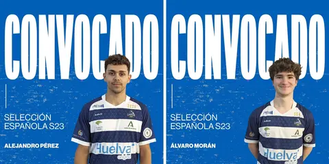 Los dos internacionales sub-23 del CB IES La Orden.
