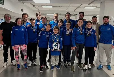 El Club Esgrima Huelva en Cordoba.