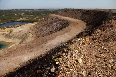 Corta minera en Tharsis