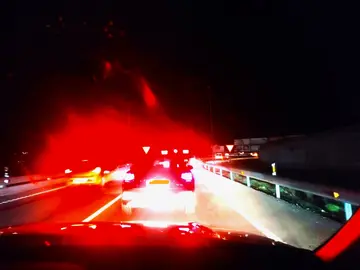 Autovia H30, accidente