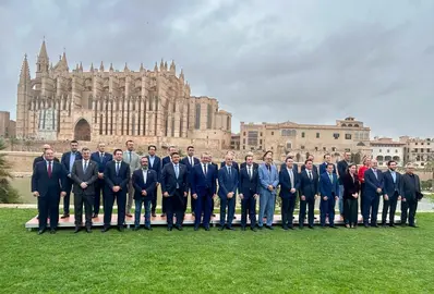 Foto de familia en la Conferencia de Mallorca