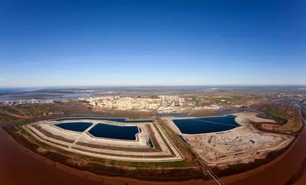 Fosfoyesos de Huelva, panorámica