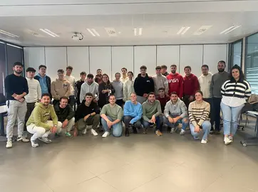 Alumnado en prácticas incorporado a Sandfire MATSA a finales de marzo durante la formación previa reglamentaria