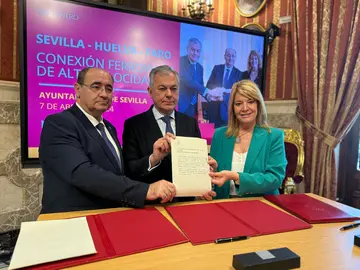 Manifiesto AVE en Sevilla