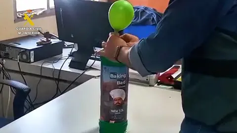 Gas de la risa intervenido