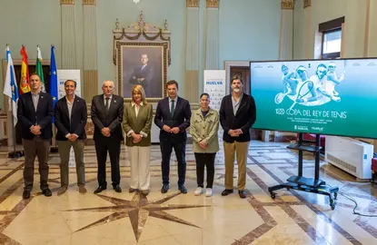 Presentación de la Copa del Rey de Tenis 2025.