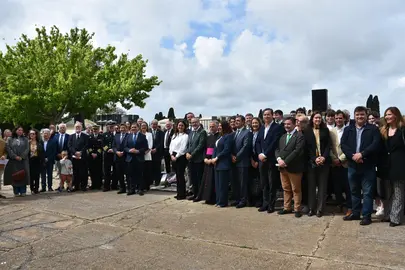 Foto del acto de homenaje a William Martin.