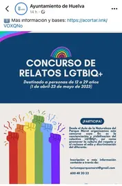 Publicación redes sociales