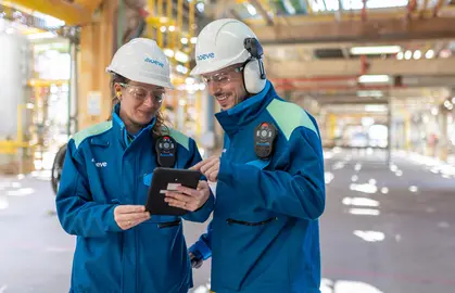 Dos trabajadores de Moeve