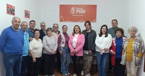 Ejecutiva del PSOE de Beas.