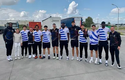 El equipo del Enrique Benítez.