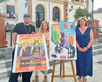 Presentación del Cartel y los actos del orgullo en Valverde del Camino.