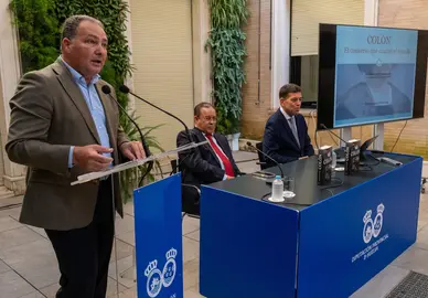 Instante de la presentación.