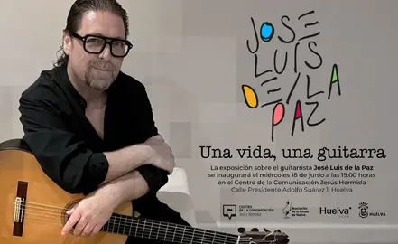 Cartel de la inauguración de la exposición.