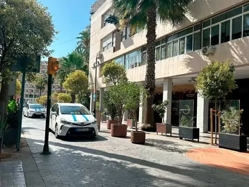 Bolardos de la Gran Vía.