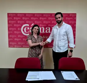 Acuerdo firmado en la Cámara de Comercio de Huelva.