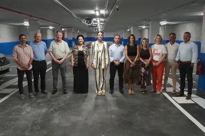 Parking en Palos de la Frontera.