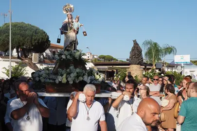 Virgen del Carmen de Mazagón.