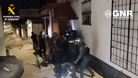 Operación contra el narcotráfico.