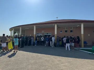 Concentración en la prisión de Huelva.
