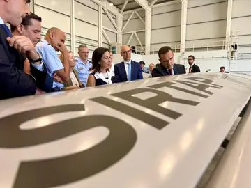 Visita de la ministra Margarita Robles al CEUS.